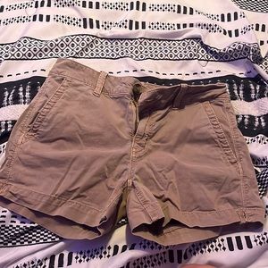These a American eagle tan shorts